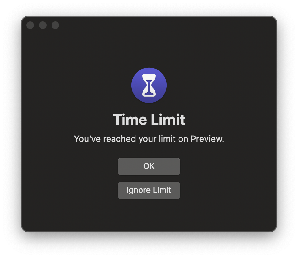 Youve reached your limit on App